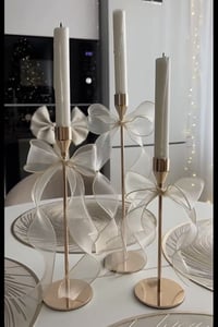 شمعدان ثلاثي • سيت شمعدان • ديكور منزلي