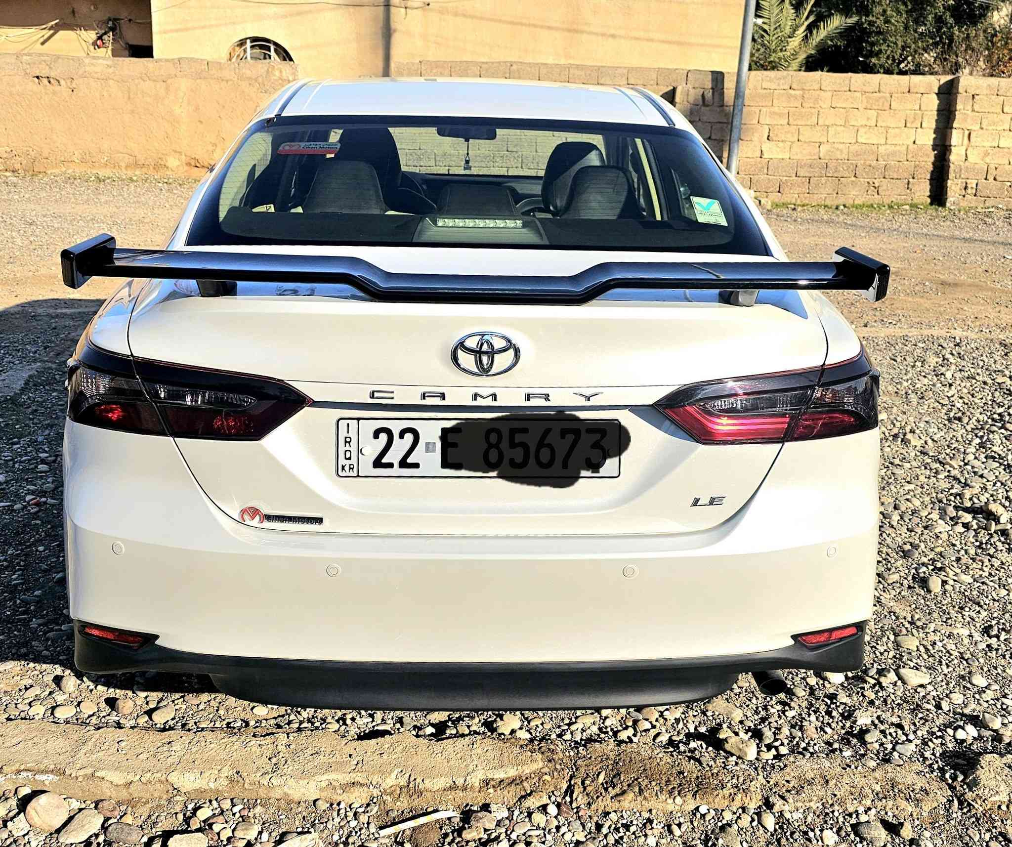 تويوتا كامري خليجي ضمان شركة جيهان موديل ٢٠٢٤ فئة LE مكفوله من الصبغ والبارد على وضع الشركه ماشيه ٣٦٠٠٠ كيلو فقط رقم اربيل تحويل مباشر باسم المشتري 
ت/ ***********
