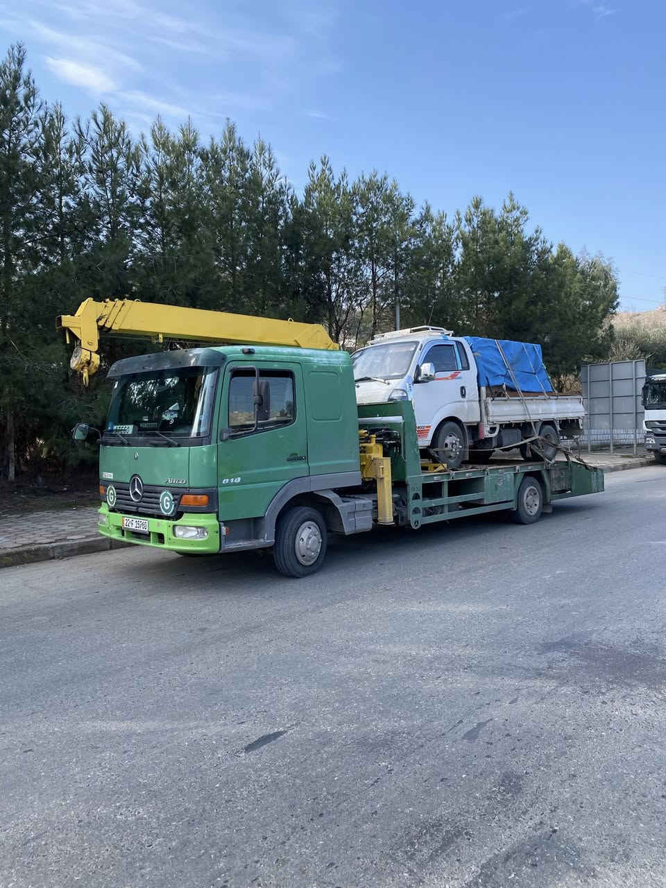 اللبيع
٢٠٠٣موديل

٨١٨حجم

كرين فكس ٣سلايت مخالف

رقم جديد 

تخم تاير جديد 

باتريات جديد

مابى نقس مكفول كفاله عامه 

موصفات فول

تبريد

بويلر

جام كربها 

قفل اكسل

‏تاكوس

هاف

شاشه ايباتو سيتم صوت

سياره ١/١

عنوانه السليمانية 

***********
