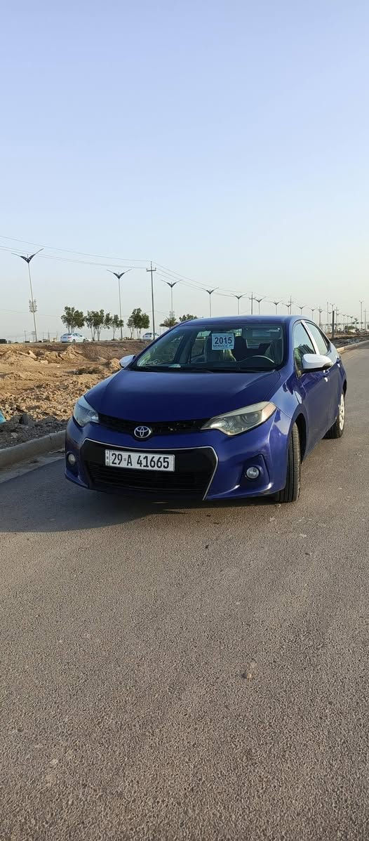 كورله موديل 2015 S
تخم تاير جديد
صدر امامي خلفي جديد
مكينه وكير بلاد
راديتر جديد
كشنات جلد
شفتات تحكمات ستيرن 
مانع انزلاق 
تحكم سبورت 
الحادث جاملغ الامامي وبنيد
وبيه كلير رشت صبغ بابين
لسياره بسمي سنويه ل٢٨
مكان السيارة كوت مركز 
السعر 114 وبيهة مجال 
***********
