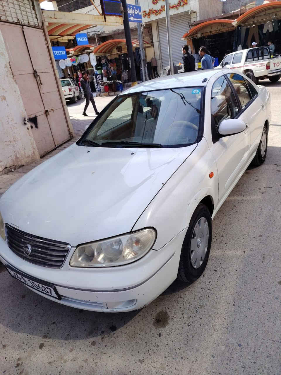 السلام عليكم
مكلف بالنشر.. بيع نقد فقط 
سياره.. نيسان. صني للبيع 
موديل 2008.. سياره جديده جاهزه.. كير عادي+محرك شرط..تدفئه +تبريد شغال.. رقم صلاح الدين دولي 
بسمي تريد تحويل تريد وكاله.. صبغ قطعتين فقط أثر شخوط.. بدون دواخل. بيها سونار 
السعر..(80)وبيها مجال... اللاستفسار اكثر.. اتصل وتدلل 
(***********)(***********)
