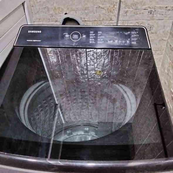 السلام عليكم ورحمه الله وبركاته
غسالة سامسونگ جدا نظيفة استعمال  قليل سعر ٤٥٠ بيها مجال مكان بابل ***********

