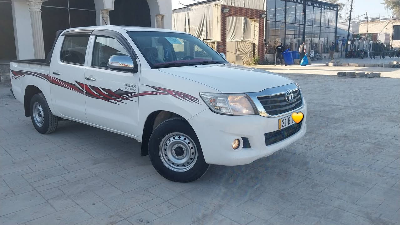 تيوتا هايلوكس كفالة 2014 كير عادي رقم سليمانية سنوية ورقم وهزة جديد ✨️✨️🔥
مكفولة كفالة عامة من الصبغ والتبديل 
مكينة وكير مكفولات مامفتوحات على شركة
داخل احمر 
سبير مانازل
شاصي 12 
كهربائيات كلها شغالة
تبريد تدفئة شغال
تخم تاير الاصلي 
اشارة بالمري 
تحكم بالمري
تراي مال زيرو 
سيارة جديدة وجاهزة مال جناي الف متصرفلها
#تحويل_مباشر 
#العنوان_ديالى_بعقوبة
***********
