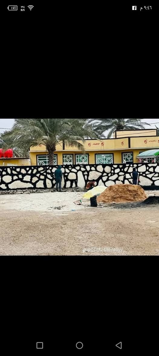 شغل حجر درجة اولة كرستة وعمل كلة ورانة ***********
