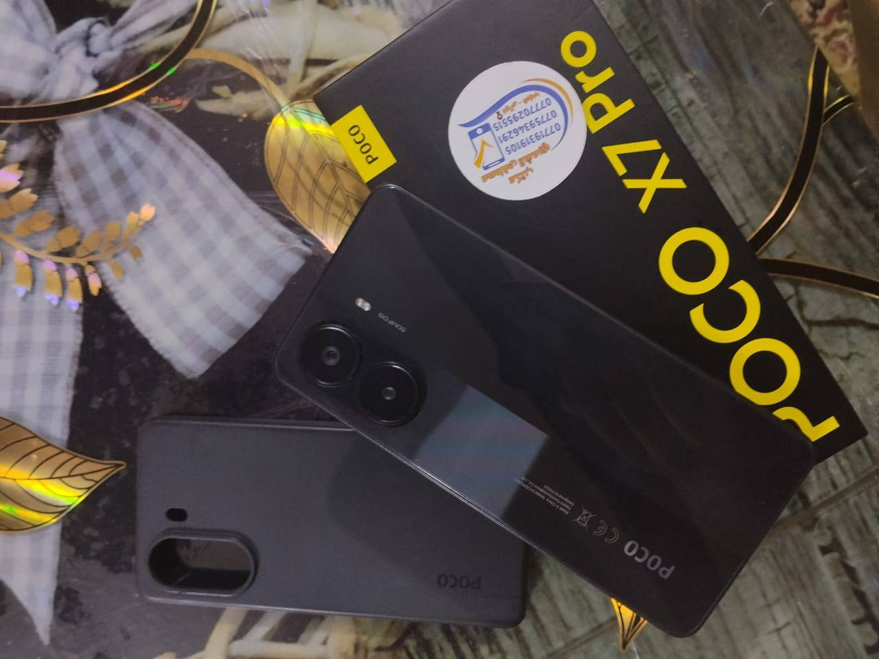 السلام عليكم 
poco x7 pro 
ذاكره 512 
بطاريه 98
نضافه 100٪ مستخدم قليل 
المكان ديالى / هبهب 
سعر 375 بي مجال 
*********** متواجد واتساب
