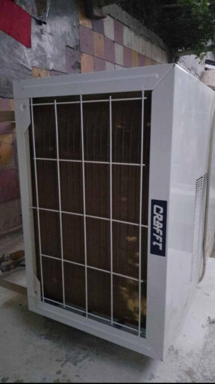 مكيف كرافت 2طن للبيع شغال تدفئة وتبريد السعر 300 ‏العنوان ديالى شهربان ‏‪0774 034 3206‬‏
