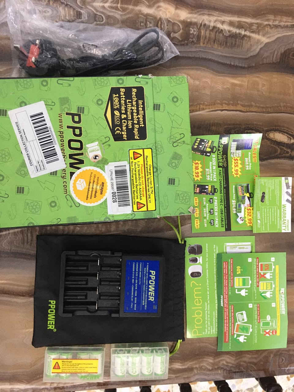 شاحن بطاريات لثيوم مع 8 بطاريات 
3.7 فولت 700ma
سعر 25الف
يوجد توصيل


**إذا كنت صاحب هذا الإعلان وتريد حذفه لأي سبب، رجاءا أرسل رسالة إلى الدعم الفني**