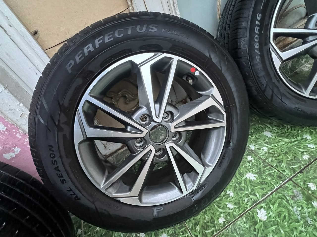 تخم ويل حجم ١٦ اصلي مال فورتي يرهم على جميع السيارات كوري ياباني نضافة ٩٨ ٪؜
وياه تخم تاير نضافته ٨٥ ٪؜  فقط واحد بي فتيله
كاملات حتى وهواهن وحساسات بيهن يعني جيب وشد

للبيع فقط السعر ٣٠٠ الف 

مكاني الدورة الصحة 
***********
