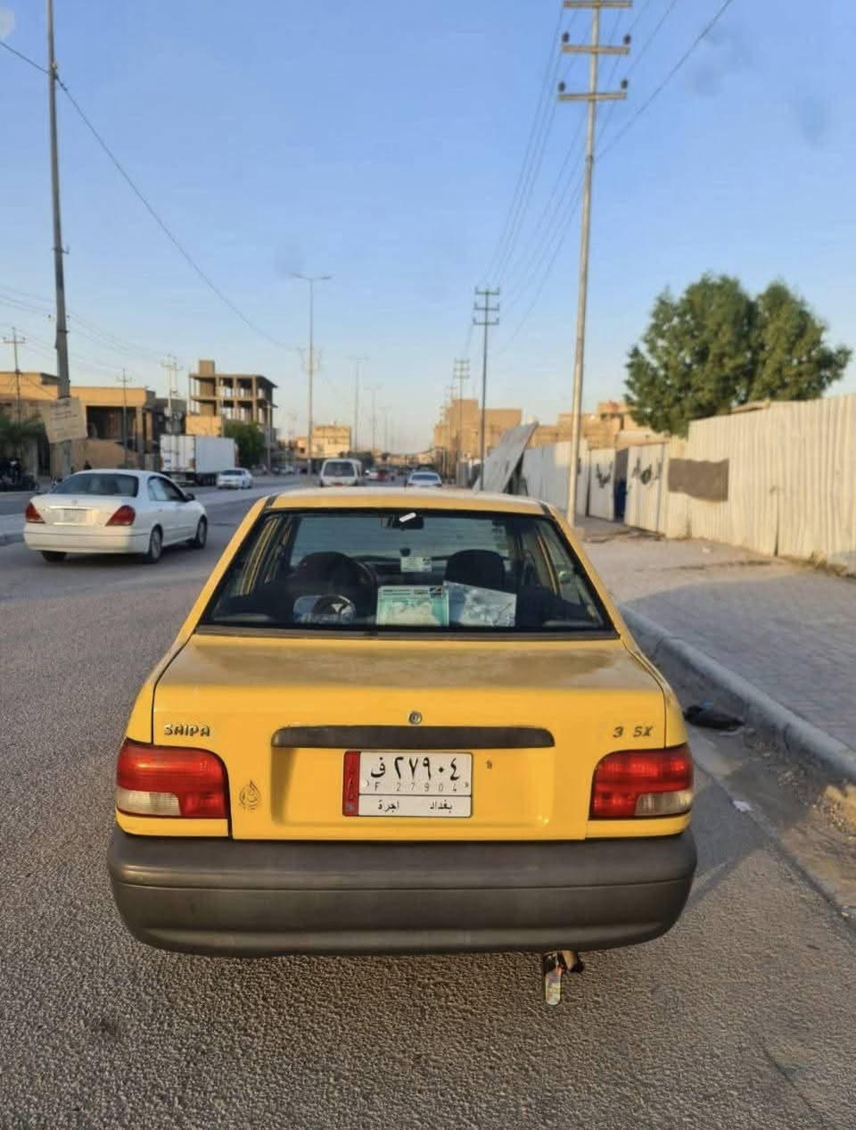 سلام عليكم سايبه للبيع مديل 2012 سياره حلو كلش الله شاهد جاهزه من كلشي صارلي يومين شاد تخم تايرات كير او محرك كفاله بيها بس جامالغ امبدل عنوان كربلاء سعر ٢٦ او بيها مجال ***********
