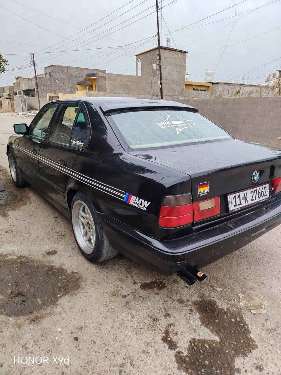 ياالله سلام عليكم شباب للبيع سياره بي ام لون اسود  535 ويل ام  رقم بغداد خصوصي تخم  تاير جديد كير ومكينه خير من الله  لسياره  واسعار 60وبي مجال ***********
