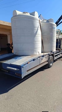 معمل تصفية مياه • ١٠٠٠ل بالساعة • ٢ تانك ٥٠٠٠ل