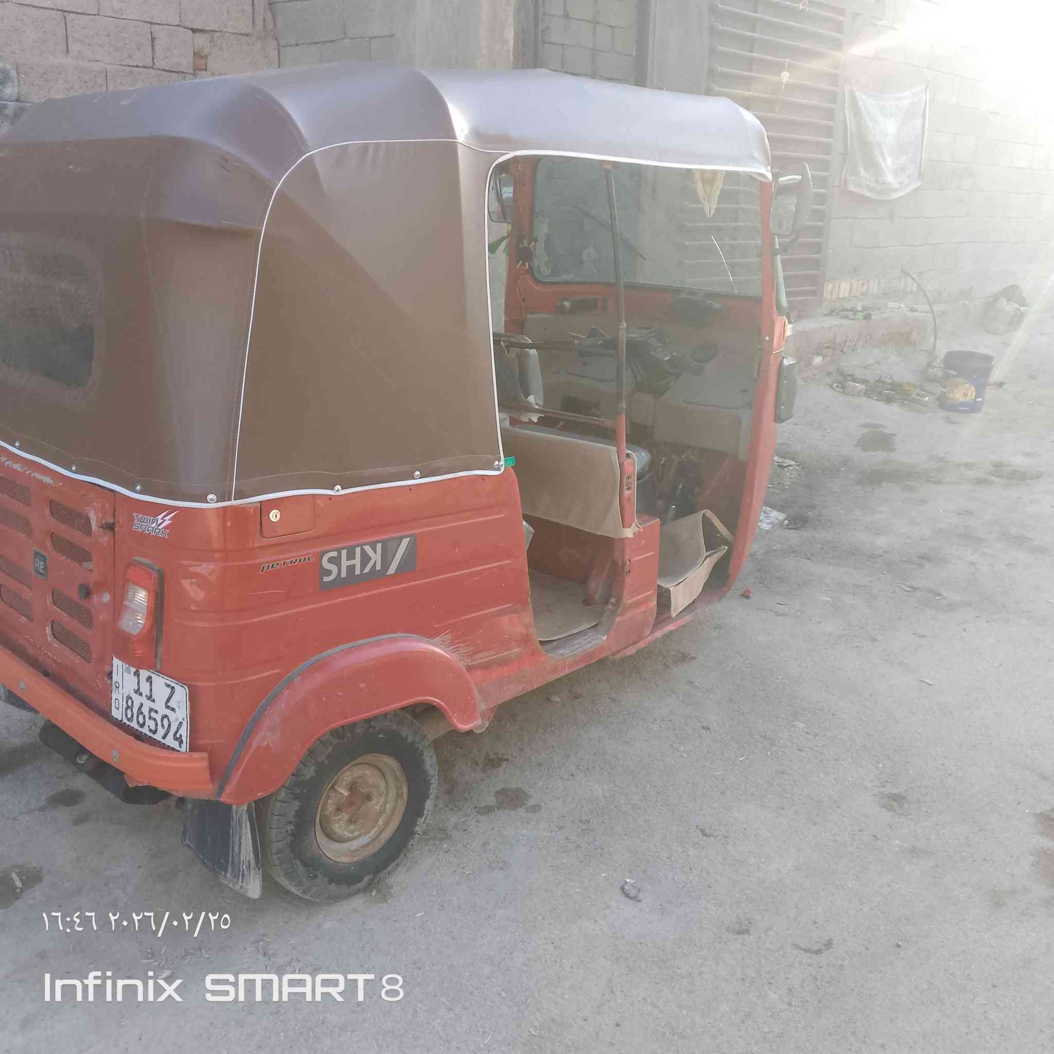 سلام عليكم تكتك بجاج مديل 18شهر12رقم وسنوية نكلزي 
تكتك مكينة مكفولة من تنقيص وتبخير سعر4700مكان 
بغداد لامين ثانيه ***********
