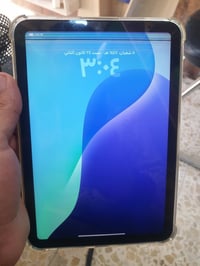 ايباد ميني ٦ • ٦٤ • خطوط بالشاشة