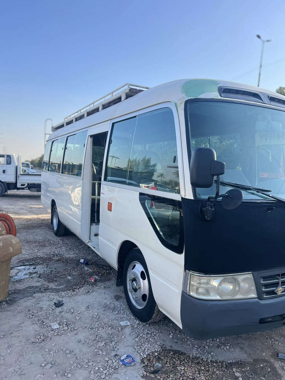 🧿🖐️ألسلام عليكم كوستر للبيع مديل 2010 كير مكينه اكسل مكفولات السياره يهه صبغ بس وزره محدثه ابيض ويل ناصي تخم تاير دوشمه جديده منضومه غاز قلاب ستاركس السعر 250 وبيهه مجال مكان السياره بابل الاستفسار
 0781 115 1756
‭0773 985 9049
