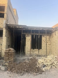 هيكل طابق واحد 100مترللبيع مجمع السلطان الاول07876153495