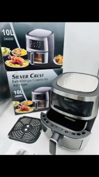 قلاية هوائية • ١٠ لتر • سيلفر كرست