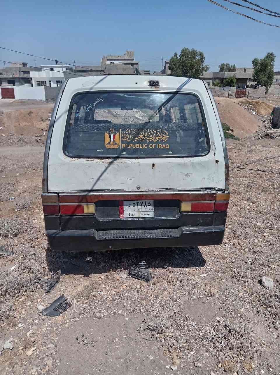 سلام عليكم من رخصت مدير الكروب المحترم كيه بسته موديل 94 مكينه الفين وسبعميه
كير ومحرك شرط بور  ومشط وصدر  جديد باتري جديد قبل يوم شاده   شواصي مكفوله عنوان ديالى قرتبه لستفسار اكثر ***********
