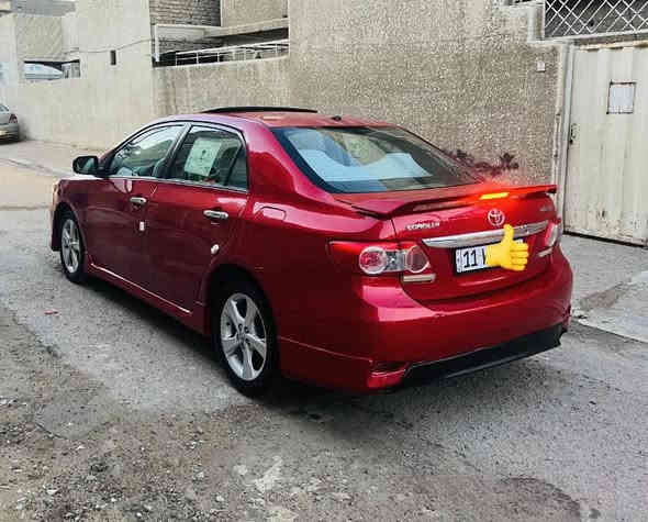 يالله السلام عليكم
البيع 

كورلاه 2012 وارد امريكي S

حادث امريكا جاملغ خلفي 

فول مواصفات واحد ع واحد 

ماشيه 95 

رقم بغداد انكليزي جديد باسمي

كير مكينه حداديه تخم تاير جديد كهربائيات كوله كامله

السياره خير من يم الله جاهزه

مكان سيارة بغداد 

السعر 105 

رقم تلفون ***********
