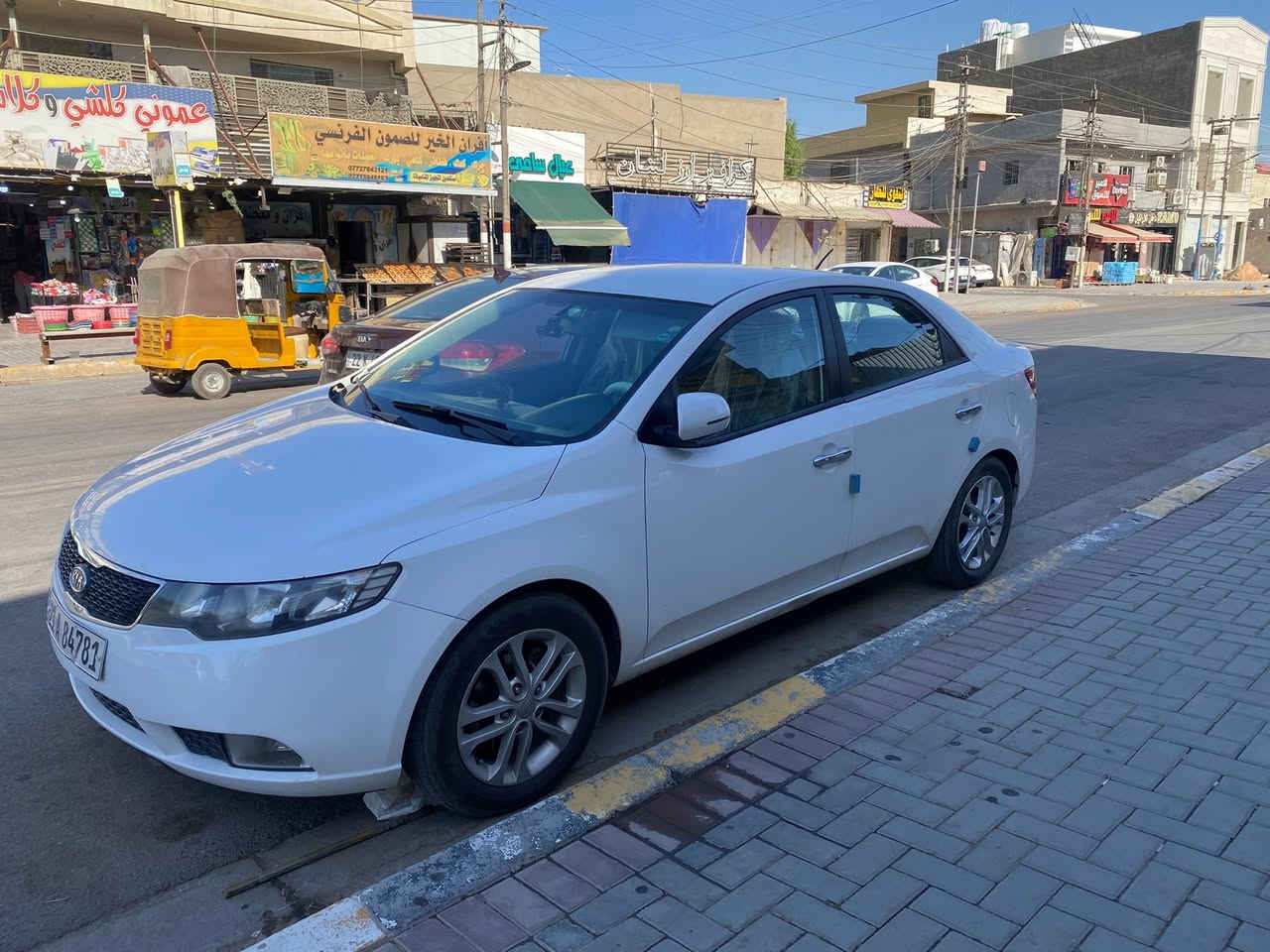 سيراتو خليجي 1600 دوش
صفر صبغ باسمي تحويل ثاني السونار بالصور
حداديه جديد تخم تاير امامي جديد الي يدور نضيف مال بيت
مكان بغداد الدوره ***********
