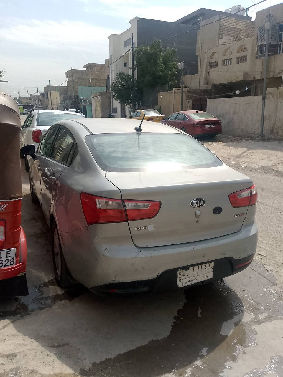 سلام عليكم ريو. موديل 13.بدون حادث بيه مكانات بارد . مكينه جديدة مال 20 ستفسار *********** سعر 75
