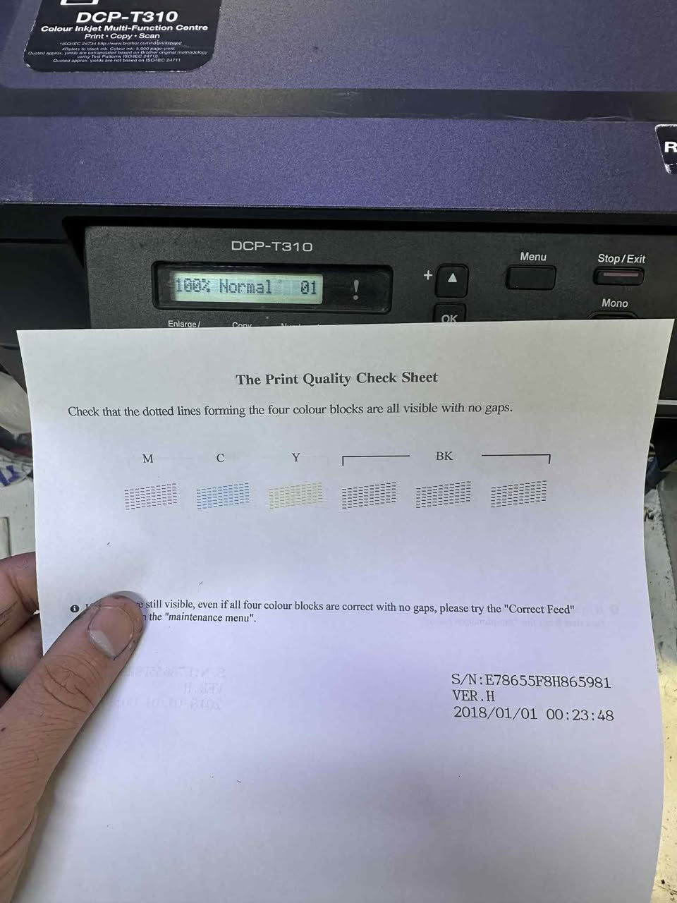 فقط  ب 100 الف 

طابعة برذر   الياباني احبار خارجيّة 

طباعة 
واستنساخ 
واسكنر 

سعر الاحبار الكل 10الف  فقط 

قطعة نظيفة لدرجة لا توصف 

حي ذويب بيت استاذ علي خلف السياج الحجر 
للتواصل ***********/ ***********
