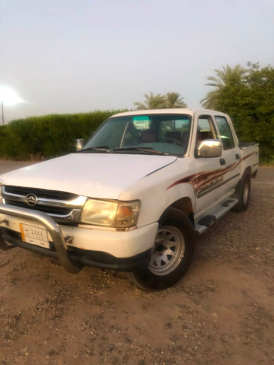 السلام عليكم دير 2007 للبيع السيارة جاهزة من كلشي كير جديد بالكارتون تبريد صدر جديد تخم تاير جديد قبل اسبوع شديته السيارة گشرهة كدامك السعر 45 وبيها مجال *********** اتصال وتساب
