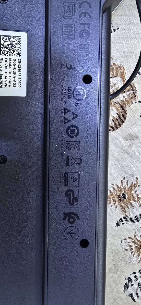 كيبورد Dell اصلي جديد متوفر توصيل كل المحافظات


**إذا كنت صاحب هذا الإعلان وتريد حذفه لأي سبب، رجاءا أرسل رسالة إلى الدعم الفني**
