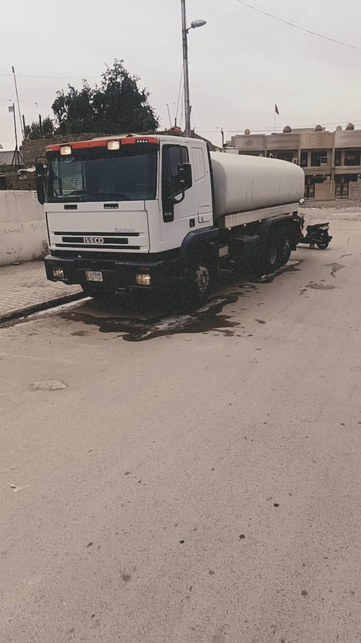 دل دل. 🤍
افيكو موديل 1996محدث كامل 2006
مكينه 8سلندر 
كير 12نمر
فووول مواصفات
باتريات جدد
رقم انبار مشروع وطني بأسمي شرط التحويل
حصه كاز 300لتر
تخم تاير جديد
صدر امامي خلفي جديد
تانكي مغلون بلادي اصل 
تانكي 22الف شرط الذرعه
محجر تانكي ستيل
كهربائيات كلها شغاله
تايرات 22ونص
دمام داخلي
نشرات بالوني
سنكل لعابه ويه الستيرن
سعر 115وبيها مجال ماكو هيج نضافه بهيج سعر
مكاني بغداد
***********
***********
