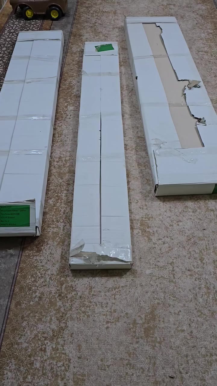 ا
السلام عليكم غرفه تركيه 5 قطع كارتون لون الغرفه كريمي  اوفايت ماعندي صوره كامله للغرفه  السعر 425
 الرقم ***********
