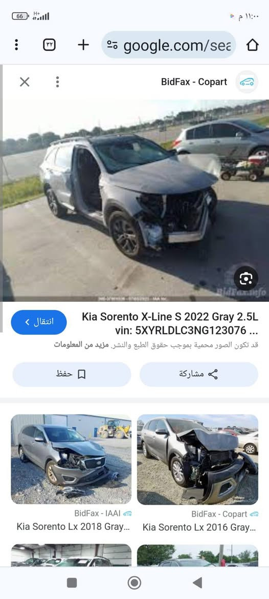 سلام عليكم كيا سورنتو 2022
وارد امريكي 
فول مواصفات مكينه 4 للبيع مكلف 
***********
السعر 175 بيه مجال متوازي 
اعتذر عن المراوس
