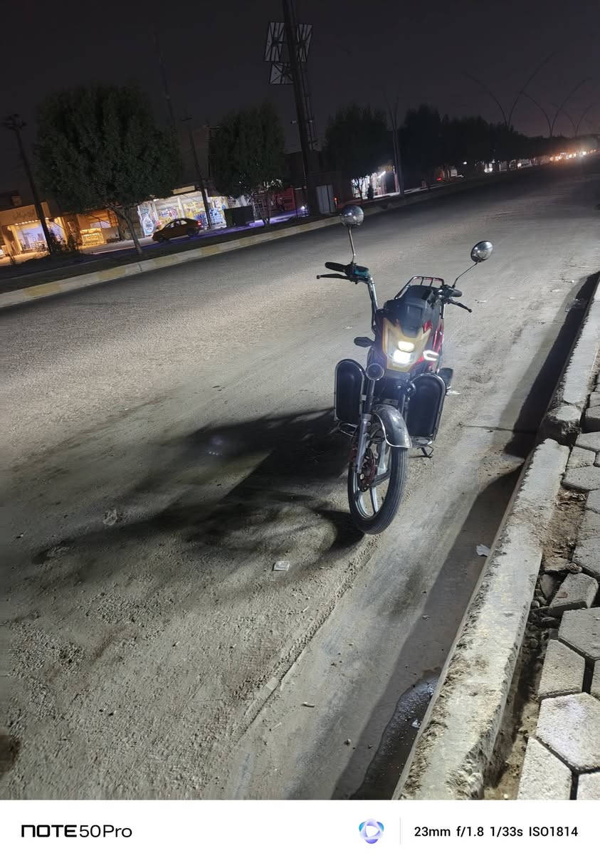 السلام عليكم
ماطور هارلي 23 مابي أي نقص بطارياتة جديدة على الفحص دبلات جديدة كشر نضيف موضح بل صورة سعرة 500,50 ألف وبي مجال 
رقم الهاتف /***********
