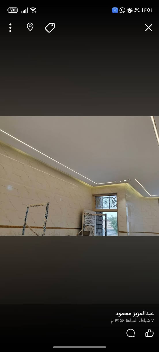 كادر متفرغ ديكورات جبس بورد
للاتصال ***********
