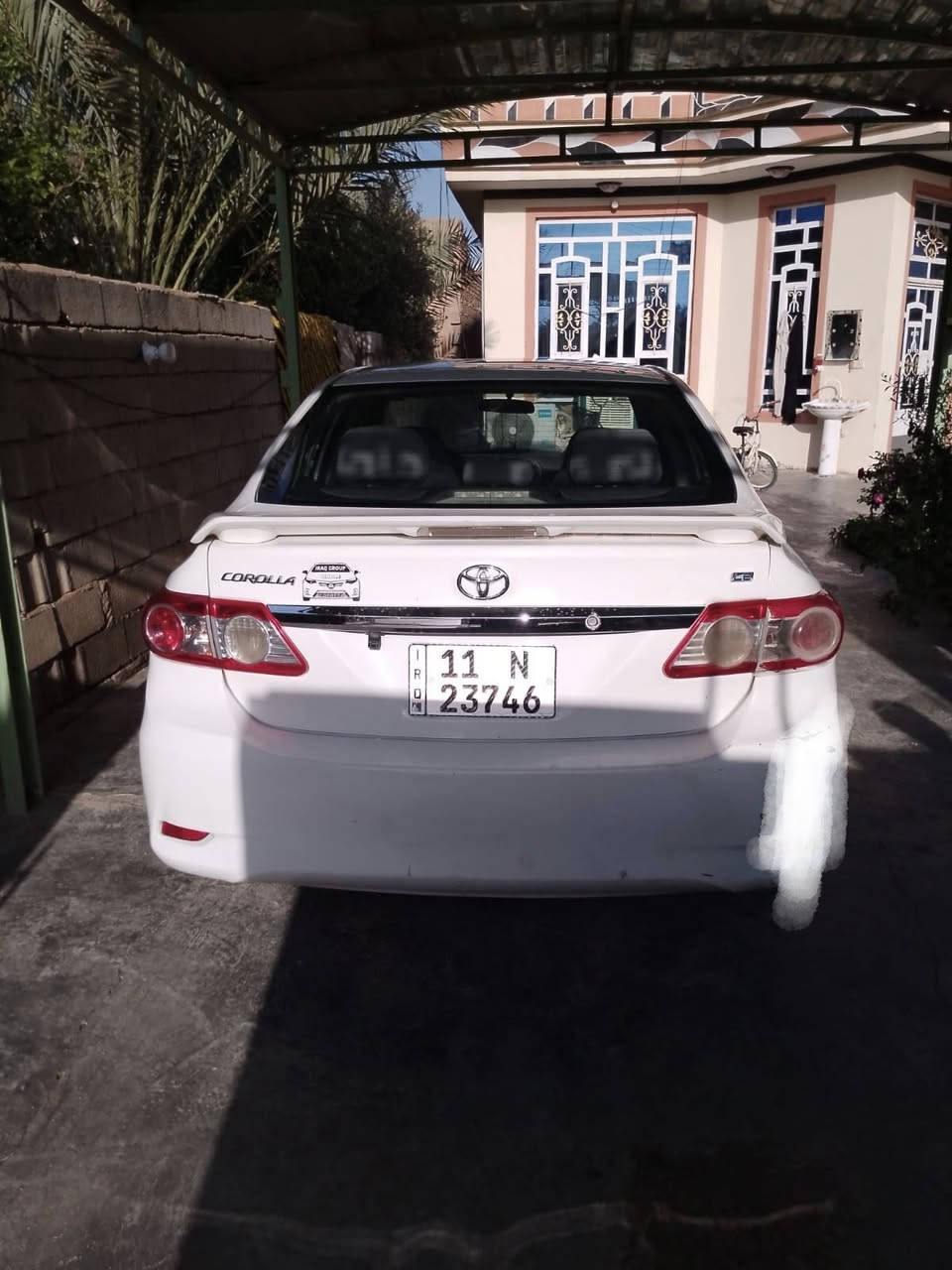 كورلا للبيع مديل 2013 رقم بغداد بسمي هزه سنويه جديدة
محرك 1800 
حداديه تخم تاير كله جاهز 
بيها صبغ جاملوغات الاماميه وبنبد صبغ 
السعر 109 بيها مجال 
العنوان ديالى شهربان

‭0774 020 7346‬
