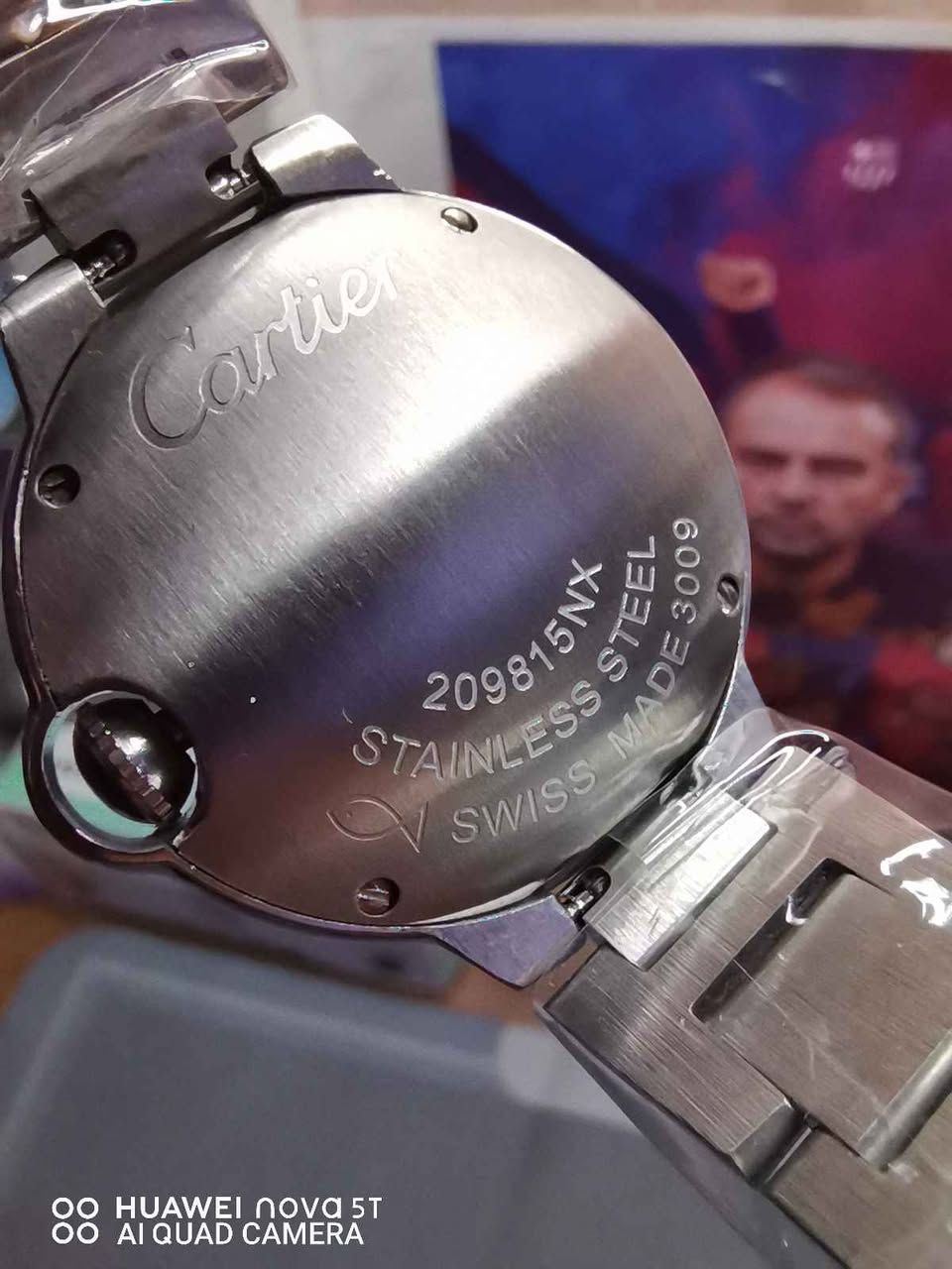 رجعت توفرت من جديد..

#ساعة_كارتير_اوتوماتيك 
قطعة جديدة ومرتبة 
مختومة سويسري والظهر حفر
#مزاد  #مزاد لأعلى سعر تنباع 
#يخلص المزاد ليلاً🙏🏻 الفلوجة, الأنبار


**إذا كنت صاحب هذا الإعلان وتريد حذفه لأي سبب، رجاءا أرسل رسالة إلى الدعم الفني**
