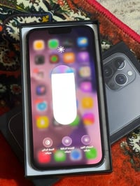 13 برو ماكس نضيف شرق الاوسط بطاريه 91 بلاد مبدله شاشه تفصيخ  رقم 07767...