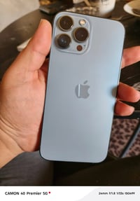 ايفون 13 برو ماكس  ذاكرة 256مكفول من تصليح وتبديل نظيف جداً جداً  بطار...