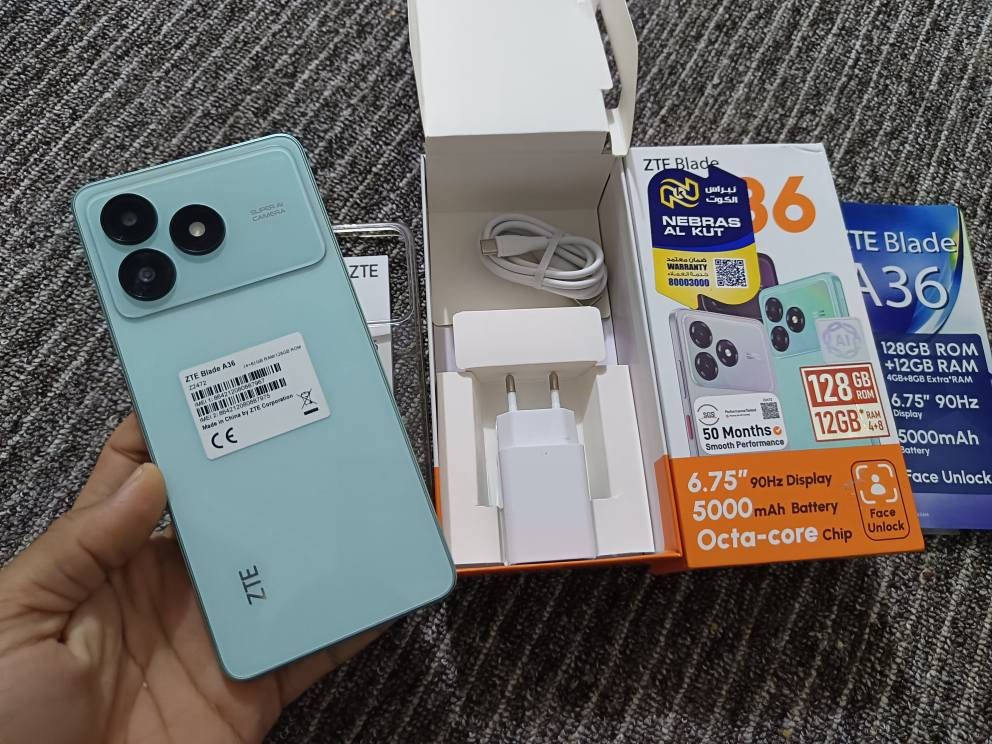 ZTE A36

جهاز جديد نظافة 100%100 كامل ملحقات

ذاكرة 128 عشوائية 12

السعر 125 شراي اتصل ‏‪***********‬‏ الميمونة, ميسان
