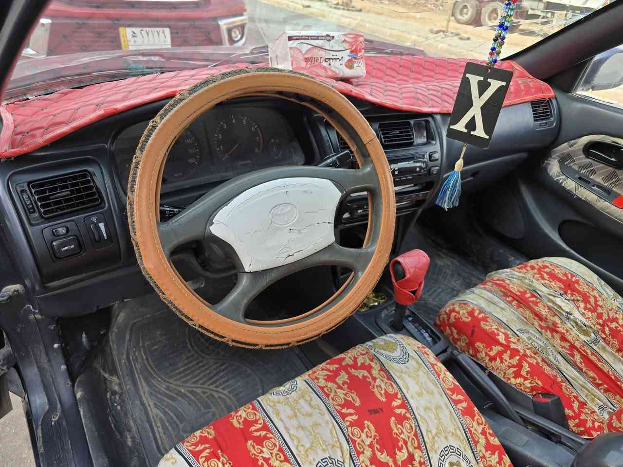 السلام عليكم
 سياره كورلا للبيع
موديل 1995
 رقم بغداد انكليزي
 مشروع وطني 
شرط تحويل ثاني يوم
 سنويه  للــ2029
تخم تاير حداديه جديده
 كهربائيّات كلها شغاله
 كير ومكينه مكفولات
 سياره جاهزه دوشمه دشبول وبطاين جدد
 مصبوغه عام جماليه
 مكفوله من الكص
 ونقل الجثه 
والكلبه والعيب شرعي
 والضربة القوية

العنوان النجف /حي الشرطة
 السعر 50$ ورقه وبيه مجال

 الشراي يتصل /  ***********
