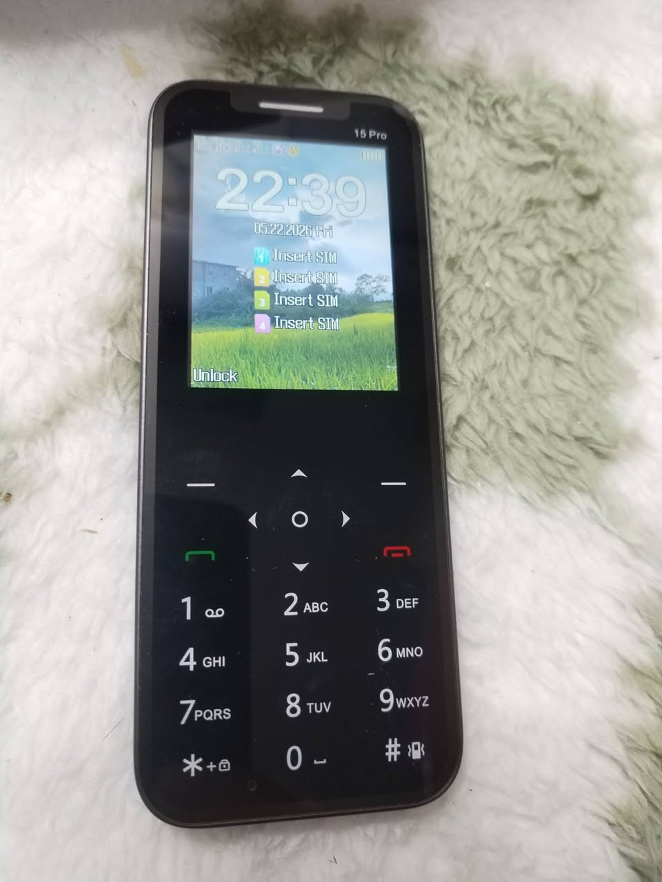 موبايل اتصال وكاميرا ياخذ اربعه سيم كارت عربي مواصفاته حلوه شكله فخم مكتوب ١٥ برو سعره ٤٠ مع توصيل


**إذا كنت صاحب هذا الإعلان وتريد حذفه لأي سبب، رجاءا أرسل رسالة إلى الدعم الفني**