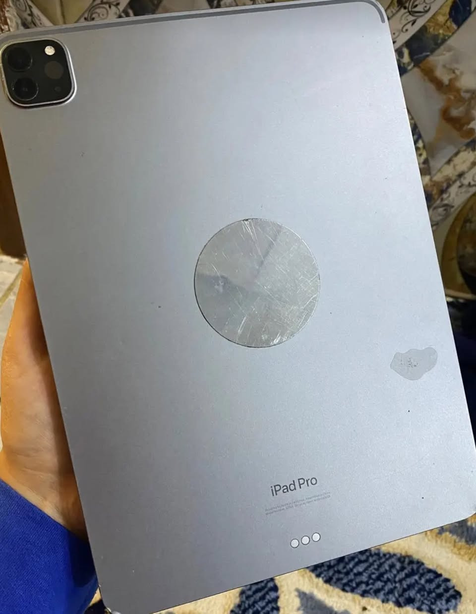 ايباد 11برو
جيل الرابع
اصدار 17/5.1
بطاريه/88
فطر شاشه خفيف ويشتغل من تلمس عليه. طبيعي
ايباد كله يلمس
السعر خاص


**إذا كنت صاحب هذا الإعلان وتريد حذفه لأي سبب، رجاءا أرسل رسالة إلى الدعم الفني**