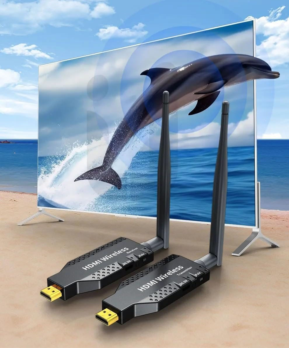 جهاز إرسال واستقبال لاسلكي HDMI بتردد 5.8G للصوت والفيديو، جهاز إرسال واستقبال لجميع الأجهزة إلى التلفزيون/ جهاز العرض، توصيل وتشغيل، أسود (100 م)
العلامة التجارية: جينيريك
اسم العلامة التجارية جينيريك
تقنية الاتصال HDMI, USB
نوع جهاز التحكم Android
مميزات خاصة Built-In Wi-Fi
الأجهزة المتوافقة Television
إجمالي منافذ HDMI 2
نوع الموصل HDMI
وضع إخراج الصوت محيطي
تكوين قناة الصوت المحيطي 5.1
ترميز الفيديو H.264، H.265/HEVC
عن هذه السلعة
نقل HDMI لاسلكي: بث الصوت/ الفيديو لاسلكيًا حتى 30 م بدون تأخير.
دقة كاملة عالية الوضوح 1080P: يوفر جودة صورة واضحة وحادة للأفلام والألعاب والعروض التقديمية.
سهل التوصيل والتشغيل: لا حاجة إلى برنامج أو واي فاي - فقط قم بتوصيله وابدأ البث.
توافق واسع: يعمل مع أجهزة اللاب توب وأجهزة الكمبيوتر ووحدات تحكم الألعاب الرقمية وأجهزة التلفزيون وأجهزة عرض البروجكتور.

وصف المنتج
استمتع ببثٍ لاسلكي عالي الدقة مع مجموعة جهاز الإرسال والاستقبال HDMI هذه، المصممة لنقل الصوت والفيديو بسلاسة دون متاعب الكابلات. يدعم دقة FHD 1080P، يتيح لك حل التوصيل والتشغيل هذا توصيل اللاب توب أو الكمبيوتر الشخصي أو وحدة التحكم في الألعاب أو مشغل الوسائط بالتلفزيون أو جهاز العرض البروجكتور لاسلكيًا على بعد يصل إلى 30 م. مزود بإريال راديو مزدوج لإشارة ثابتة ومتواصلة، فهو مثالي لإعدادات الترفيه المنزلي والعروض التقديمية للأعمال والبيئات التعليمية. لا حاجة إلى برامج معقدة أو شبكات واي فاي - ببساطة قم بتوصيل الأجهزة عبر منفذ HDMI ومنفذ USB، وسيكون جاهزًا للاستخدام. تصميمه الصغير والمحمول يجعله مثاليًا لكلٍ من التركيبات الثابتة والاستخدام أثناء التنقل.

معلومات المنتج
الميزات والمواصفات
تقنية الاتصال HDMI, USB
نوع جهاز التحكم Android
مميزات خاصة Built-In Wi-Fi
الأجهزة المتوافقة Television
إجمالي منافذ HDMI 2
نوع الموصل HDMI
وضع إخراج الصوت محيطي
تكوين قناة الصوت المحيطي 5.1
ترميز الفيديو H.264، H.265/HEVC
نوع إخراج الصوت بلوتوث
القياسات
وزن السلعة 450 جرامات
تفاصيل السلعة
اسم العلامة التجارية جينيريك
رقم الموديل B0FBKF9KNC
الشركة المصنعة اخرى
قدّم المكونات المضمنة موسع HDMI
وصف الضمان بدون ضمان
ASIN B0FBKF9KNC
مراجعات المستخدمين 5.0 5.0 من 5 نجوم   (1)
5.0 من 5 نجوم


**إذا كنت صاحب هذا الإعلان وتريد حذفه لأي سبب، رجاءا أرسل رسالة إلى الدعم الفني**