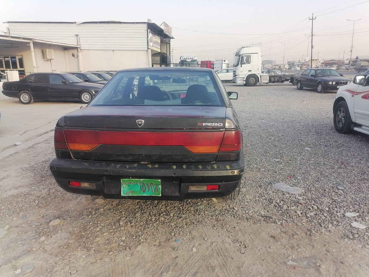 دايو اسبرو موديل 96 كير و مكينه شرط قبل فتره عمرت رايمن سياره جاهزه اربع تواير جدد لايت زينول ثلجي  السياره رايح و جاي بيها ماشاءالله جاهزه السعر 20 و هاذا رقمي ***********
