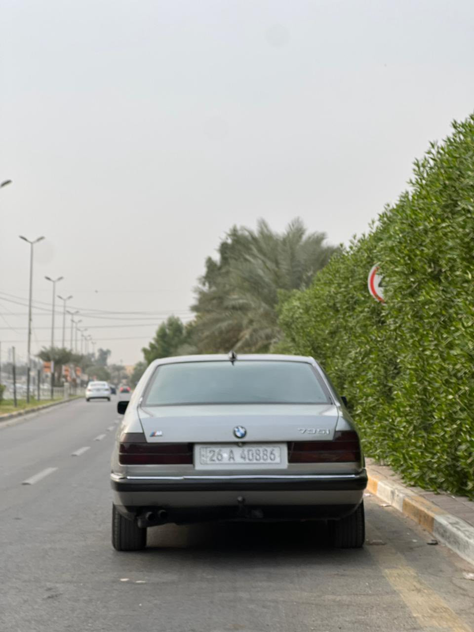 السلام عليكم بي ام 735  موديل 92 مصبوغة عام للجمالية السيارة معمرة جديد وجاهزة فقط نواص بسيطة السعر 53 وبيها مجال بسيط مكان السيارة بغداد العامرية
***********
