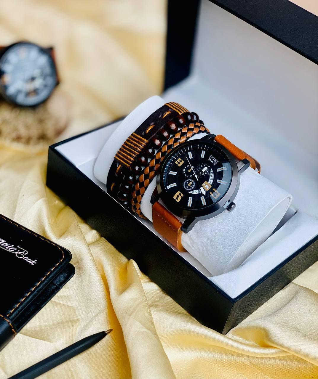 الاختلاف والتميز شعارنا✌️
أناقة الرجل تبدأ من يده💋

🖤بوكس ساعة رجالية🖤
ماركة SOKI QUARTZ

لانكم تستحقون كل شي مميز وفرنا لكم احلا واجمل بكج مميز رجالي من ماركة 
سوكي كوارتز 🖤

🎁 البوكس مكون من :
ساعة مع سوارات مختلفة
مع علبة محكمة ✔️✔️

مواصفات الساعة
✅ماكنة ياباني
✅مقاومة للماء 
✅مقامة للخدش
✅لون ثابت
✅ علبة محكمة
✅طلاء ثابت , ضد الخدج
✅تحتوي على تاريخ
يصلح هدية لأقرب مخلوق على قلبج 💋 بغداد, العراق


**إذا كنت صاحب هذا الإعلان وتريد حذفه لأي سبب، رجاءا أرسل رسالة إلى الدعم الفني**