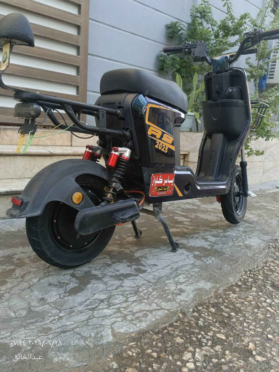 للبيع – بايسكل شحن R9 موديل 2025

💰 السعر: 300,000 دينار عراقي

المواصفات:

موديل 2025

كارت شاشة

سويج دبل ست

ملف 1500 واط حقيقي

سرعة 55 كم/ساعة حقيقية

شاشة ذكية تعرض جميع الأعطال

الملاحظات:

البطاريات مصلحة.

الجاملغ ماموجود

يحتاج فقط تصليح وضبط الصدر.

التختة الخلفيه ماكو

للتواصل: عبد الخالق
📩 ماسنجر: عبد الخالق
📱 واتساب واتصال: ***********

