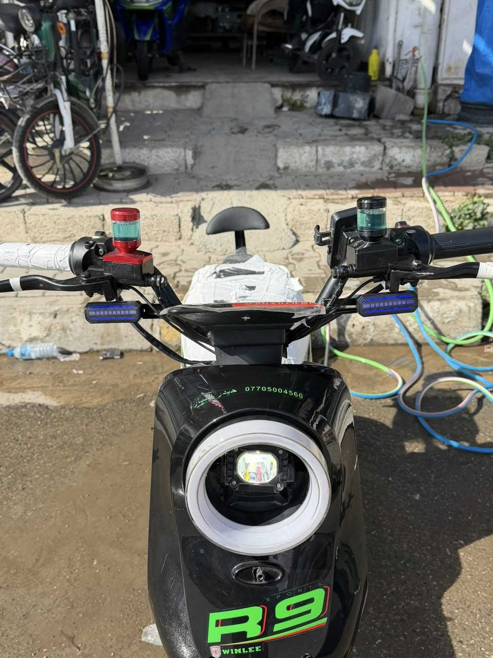 السلام عليكمR 9 للبيعحيل نضيف5بطاريات
مجمبز فول 
مكاني الاسرى يم جامع العدل 
بايسكل كله بلادي
موديل2025


**إذا كنت صاحب هذا الإعلان وتريد حذفه لأي سبب، رجاءا أرسل رسالة إلى الدعم الفني**