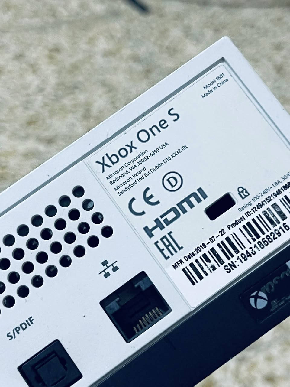 XBOX one s
هارد 1 تيرا
جويستك 2 وياه مع حساب بي شتراك كيم باس التمت شهرين 
ملحقاته كامله 

(ألألعاب )

Call of duty wwll

Call of duty 7

Battlefield 3

Battlefield 1

Cars sport drift 

grand theft auto 5

Tomp raider

pes 2026

جهاز مامفتوح نظافة 💯 
بيع او مراوس مع بلي فور سلم


**إذا كنت صاحب هذا الإعلان وتريد حذفه لأي سبب، رجاءا أرسل رسالة إلى الدعم الفني**