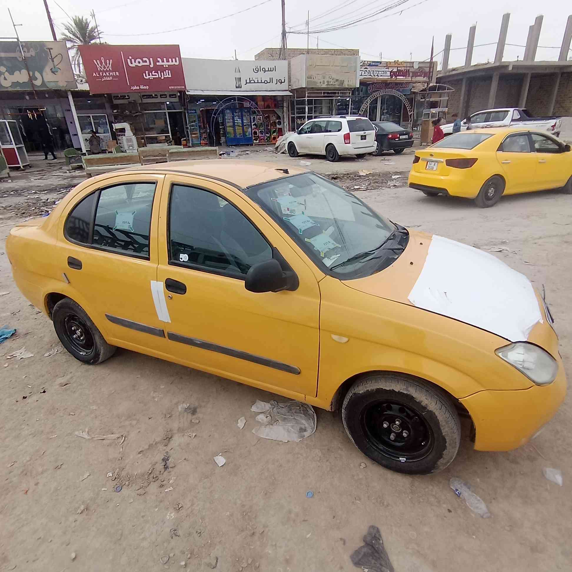 طيبه للبيع موديل ٢٠١٦ سياره جاهزه مكفوله مظربه القويه والتبديل شرط المداور  العنوان الديوانيه الحمزه الشرقي *********** مراوس بسايبا تكسي ١٥ ١٦ ١٧ نظيفه ترهم السعر ٣٦ وبيه مجال بسيط حك جيه
