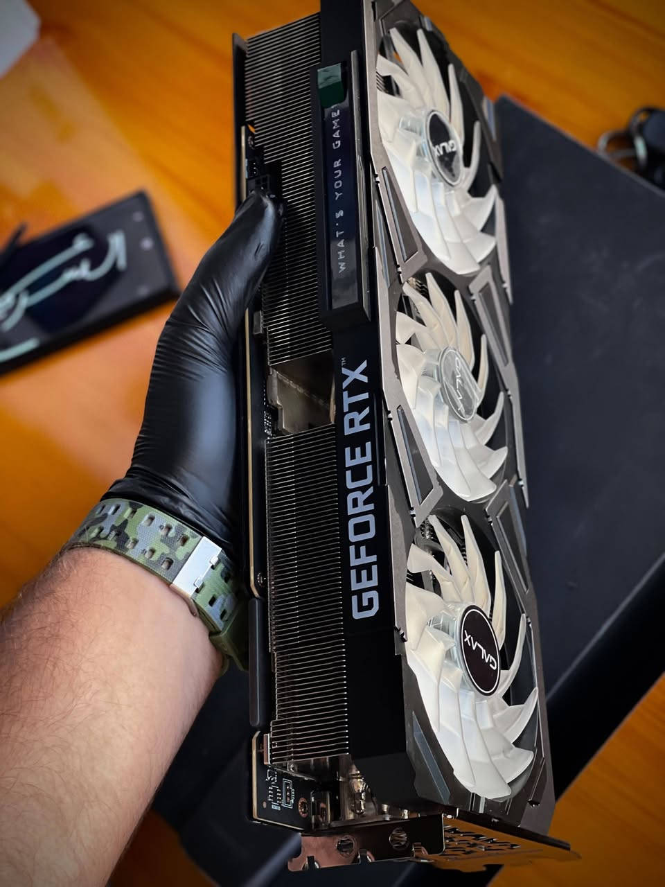 Rtx 3090TI 24GB PCI_E
A.RGB FANS

The new one  

clean 99.9%

*********** واتساب

***********
موصل متوفر توصيل
