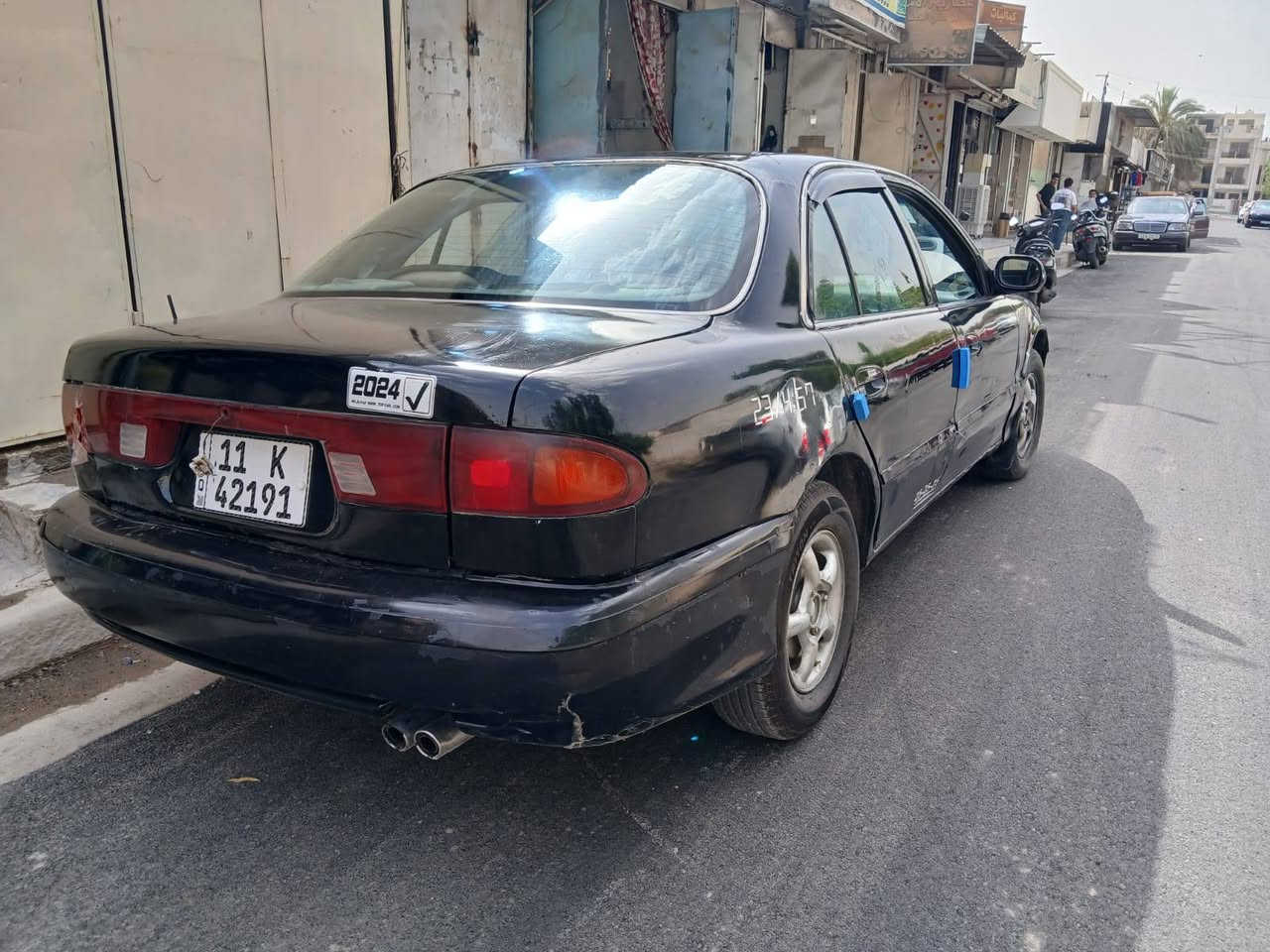 السلام عليكم
سوناتا تو موديل 1995 كير اوتوماتيك اتراي حلو سنويه جديده سعرها 32 مكانها بغداد شارع فلسطين للاتصال ***********
